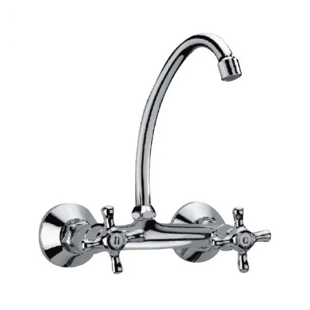 Grifo de Pared Classic Cromo para Cocina