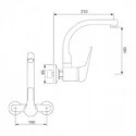 Grifo de Pared Norma Ancho 15 para Cocina
