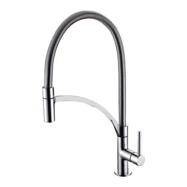 Grifo Flexible Alcor Cromo para Cocina