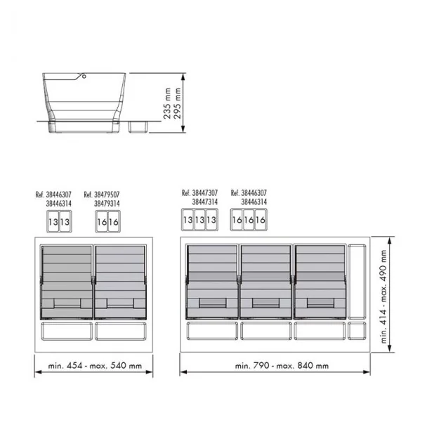 Cubos Basura Ecológicos Modulares