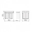 Cubo de Basura Ecológico para Cocina | Menage Confort