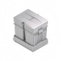 Cubo de Basura Ecológico 30 + 30 L para Cocina | Menage Confort