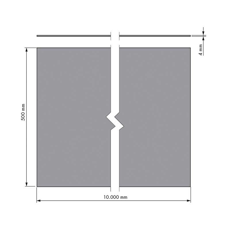Gris argentado Sotech Alfombrilla antideszilante Orga-Grip para 30 cm cajónes de Blum Medida Interior 182 x 473 mm 