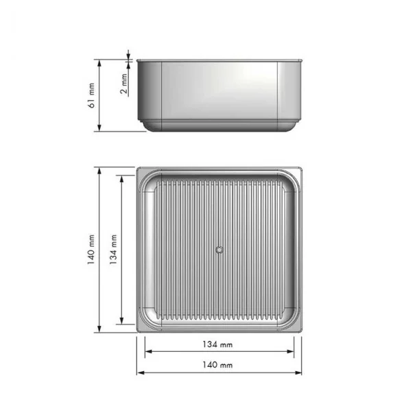 Bandeja Cuadrada Accesorios para Cajón | Menage Confort