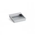 Tirador de Zamak Metalizado Cromo Mate 7218
