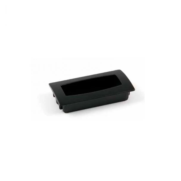 Tirador de Zamak Negro Mate 2448
