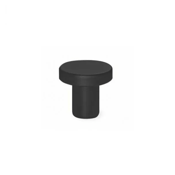 Pomo de Zamak Negro Mate 2078E