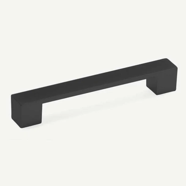 Tirador de Zamak Negro Mate 4703