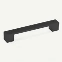 Tirador de Zamak Negro Mate 4703