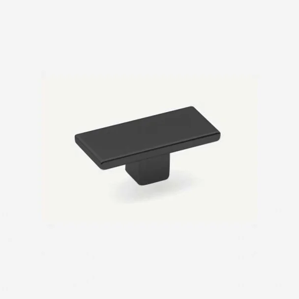 Pomo de Zamak Negro Mate 6004