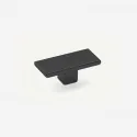 Pomo de Zamak Negro Mate 6004