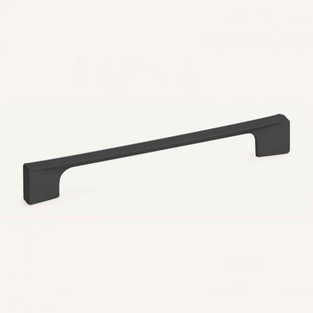 Tirador de Zamak Negro Mate 0160E