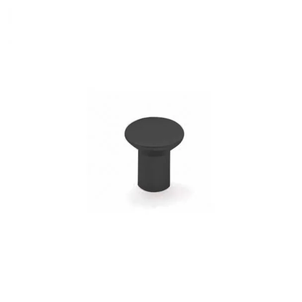 Pomo de Zamak Negro Mate 3510