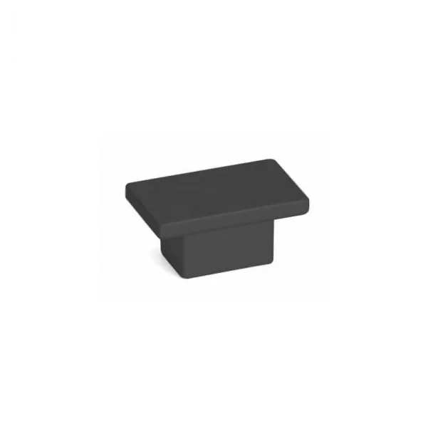 Pomo de Zamak Negro Mate 2079E