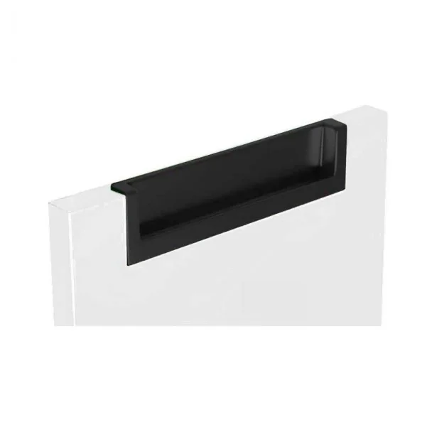 Tirador de Zamak Negro Mate 4036E