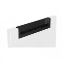 Tirador de Zamak Negro Mate 4036E