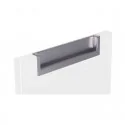 Tirador de Zamak Metalizado Cromo Mate 4036E