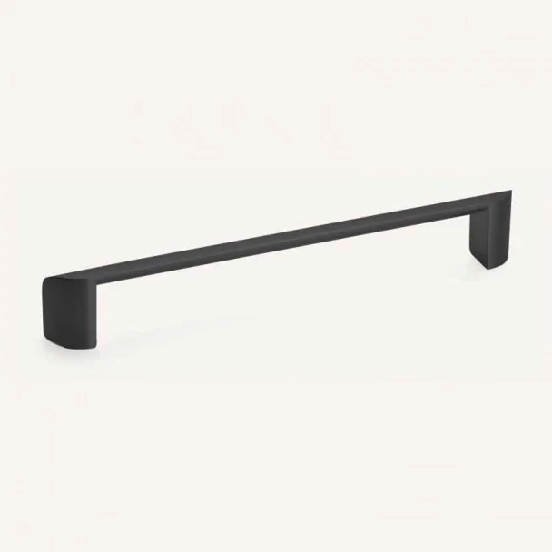 Tirador de Zamak Negro Mate 0158E