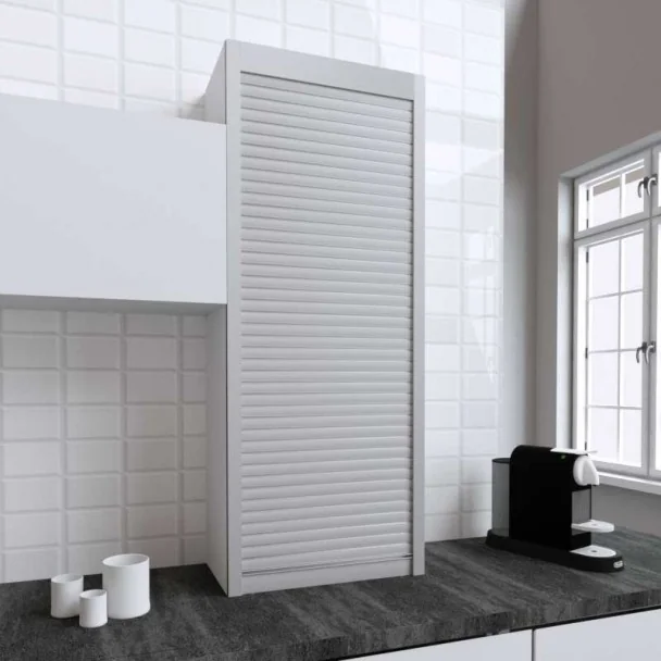 Kit Persiana 60 x 150 cm PVC Inox para Muebles de Cocina