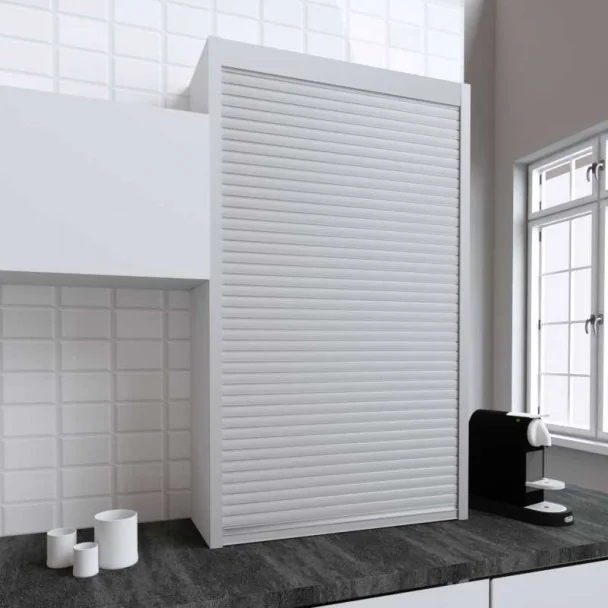 Kit Persiana 90 x 150 cm PVC Inox para Muebles de Cocina