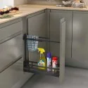 Soporte Extraíble para Paños Cocina Flat Antracita