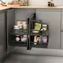 Bastidor Extraíble Articulado Flat Antracita