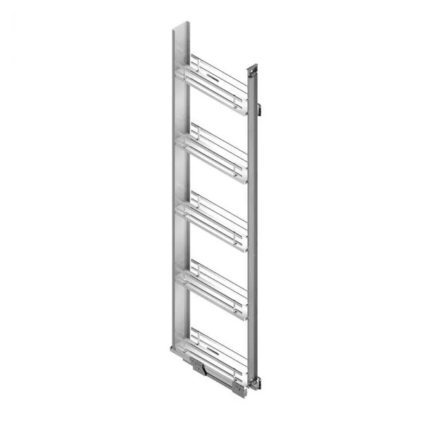 Kit Bastidor Columna Extraíble Slim Flat Cromo
