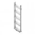 Kit Bastidor Columna Extraíble Slim Flat Cromo