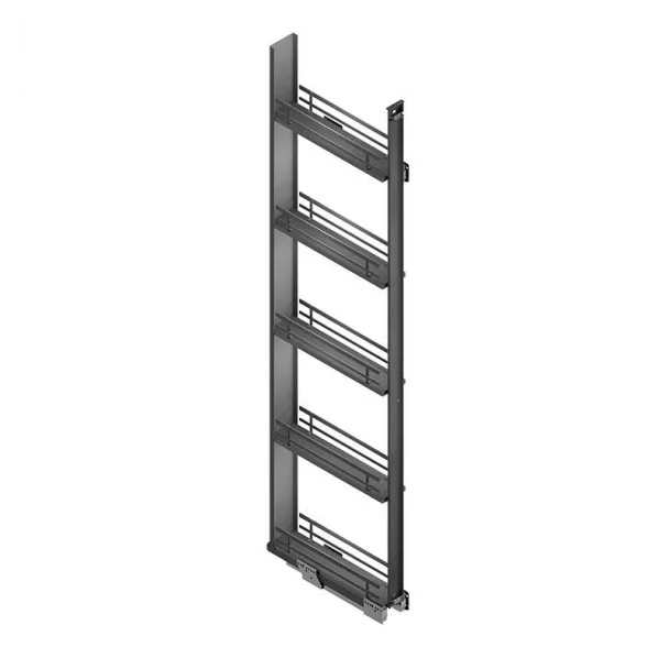 Kit Bastidor Columna Extraíble Slim Flat Antracita