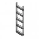 Kit Bastidor Columna Extraíble Slim Flat Antracita