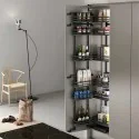 Kit Columna Despensero Extraíble Flat Antracita