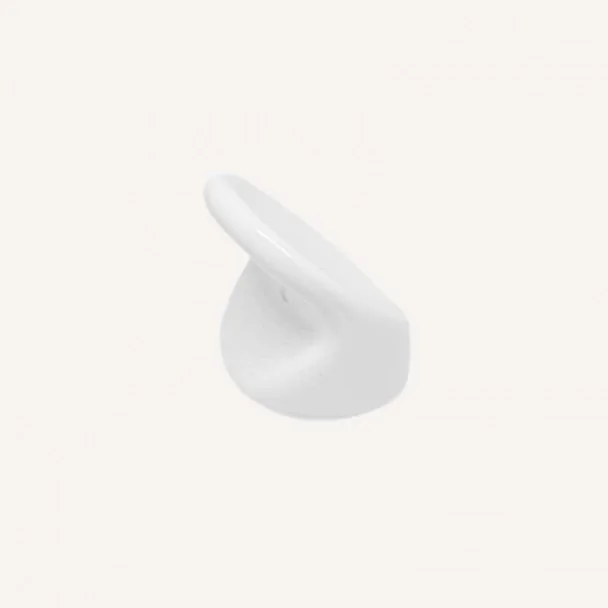 Pomo de Zamak Blanco Mate 3501