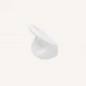 Pomo de Zamak Blanco Mate 3501