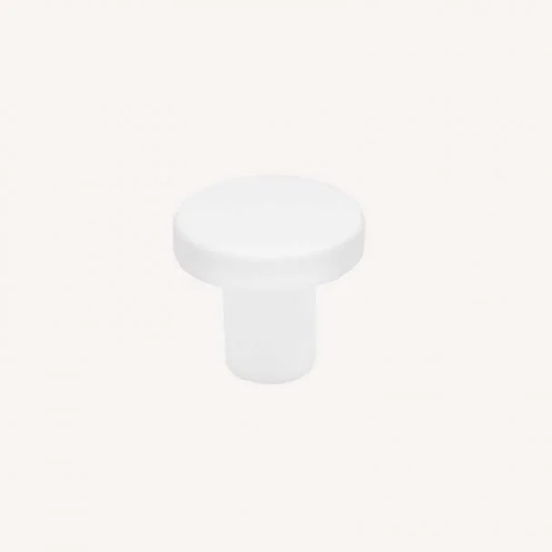 Pomo de Zamak Blanco Mate 2078E