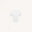 Pomo de Zamak Blanco Mate 2078E