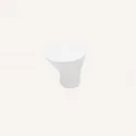 Pomo de Zamak Blanco Mate 3488