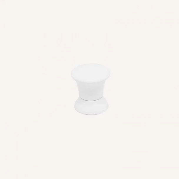 Pomo de Zamak Blanco Mate 3426