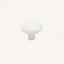 Pomo de Zamak Blanco Mate 3458