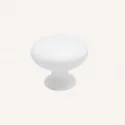 Pomo de Zamak Blanco Mate 3505