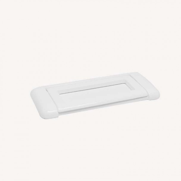 Tirador de Zamak Blanco Mate 2270