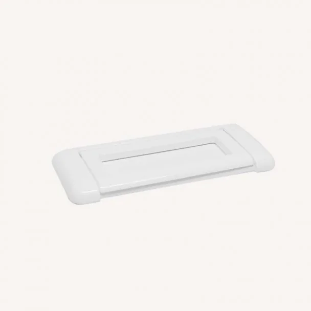 Tirador de Zamak Blanco Mate 2270