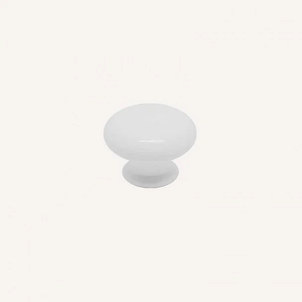 Pomo de Resina Blanco Mate 3001