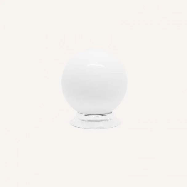 Pomo de Resina Blanco Mate 3417