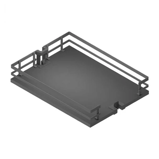 Cestillo para Columna Extraíble Flat Antracita