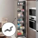 Soporte Refuerzo Columna Extraíble Antracita