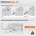 Guías 65 Kg Cajones y Caceroleros Tandembox Antaro