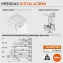 Juego de Guías Tandem Blumotion Extracción Parcial 30 kg