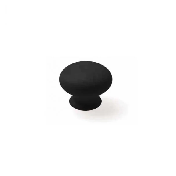 Pomo de Resina Negro Brillo 3001