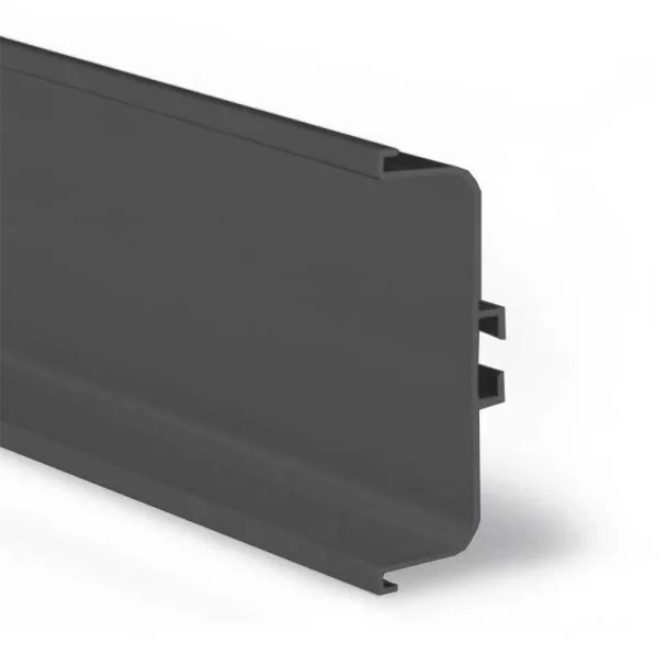 Perfil Sistema Gola Horizontal Intermedio Antracita 8007