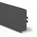 Perfil Sistema Gola Horizontal Intermedio Antracita 8007